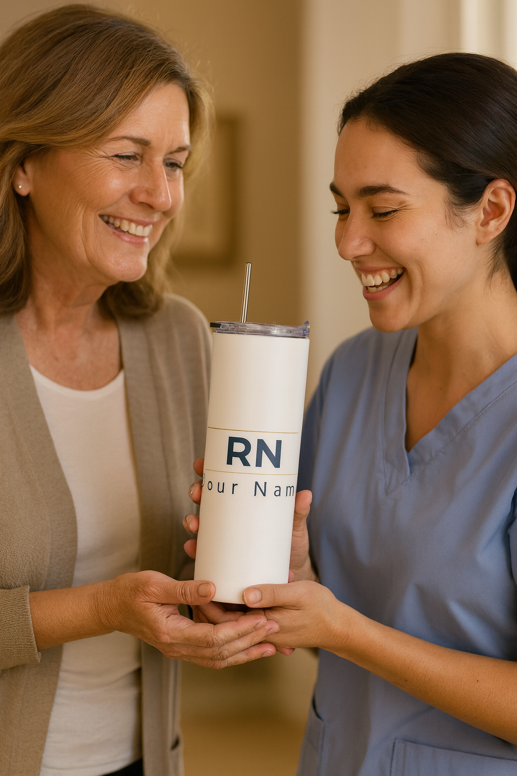 Personalized Nurse Tumbler